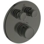 IDS UP-Brausethermostat Navigo CERATHERM 2 Verbraucher, rund magnetic grey IDEAL STANDARD