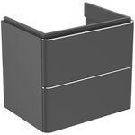 IDS Untere Schubladenfront ADAPTO für WTU 570mm anthrazit matt IDEAL STANDARD