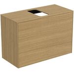 IDS Schubladenfront CONCA für WTU, 802x550mm Eiche hell IDEAL STANDARD