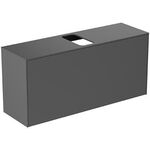 IDS Schubladenfront CONCA für WTU, 1202x550mm anthrazit matt IDEAL STANDARD
