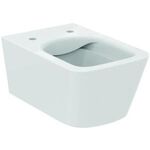 IDS Wand-Tiefspül-WC BLEND Cube 355x540x340mm, randlos weiß IDEAL STANDARD
