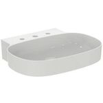 IDS Waschtisch LINDA-X o ÜL 3 HL 600x500x135mm we m Ideal Plus IDEAL STANDARD