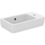 IDS Handwaschbecken i.life S m ÜL 1 Hahnloch 450x250x140mm weiß IDEAL STANDARD