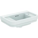 IDS Handwaschbecken CALLA 1 Hahnloch rechts, 500x320x180mm weiß IDEAL STANDARD