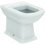 IDS Stand-Tiefspül-WC CALLA mit Spülrand, 365x540x400mm weiß IDEAL STANDARD