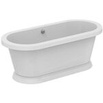 IDS Duo-Badewanne CALLA freistehend, 1795x800x660mm weiß IDEAL STANDARD