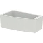 IDS Raumspar-Badewanne i.life Version links 1600x900x585mm weiß IDEAL STANDARD