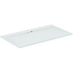 IDS Brausewanne Ultra Flat S i. life 1800x1000x30mm Carraraweiß IDEAL STANDARD