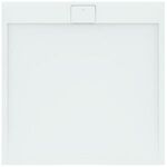 IDS Brausewanne Ultra Flat S i.life quadratisch 1200x1200x30mm Carraraweiß IDEAL STANDARD