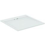 IDS Brausewanne Ultra Flat S i.life quadratisch 1000x1000x30mm Carraraweiß IDEAL STANDARD
