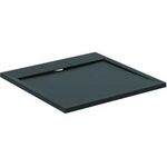 IDS Brausewanne Ultra Flat S i.life quadratisch 800x800x30mm Schiefür IDEAL STANDARD