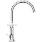 IDS Zweißriff-Waschtischarmatur JOY NEO Kreuzgr. m Ablaufgarnitur chrom IDEAL STANDARD