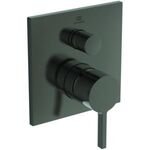 IDS Badearmatur JOY NEO UP Bausatz 2 magnetic grey IDEAL STANDARD
