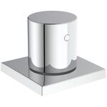 IDS Mehrwegeventil JOY NEO UP Bausatz 2, eckige Rosette chrom IDEAL STANDARD