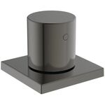 IDS Mehrwegeventil JOY NEO UP Bausatz 2 eckige Rosette magn grey IDEAL STANDARD