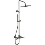 IDS Zweißriff-Duschsystem JOY NEO AP, Hebelgriffe magnetic grey IDEAL STANDARD