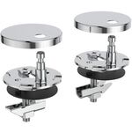 IDS Scharniersatz EW01167 Wrapover, Softclosing, Befestigung IDEAL STANDARD