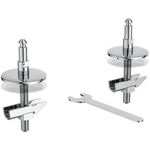 IDS Scharniersatz EW05667 Wrapover, Softclosing, Befestigung IDEAL STANDARD