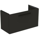 IDS Möbel-WT-Unterschrank i.life S 1 Auszug 800x375x440mm Carbongrau matt IDEAL STANDARD
