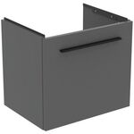 IDS Möbel-WT-Unterschrank i.life S 1 Auszug 500x375x440mm Quarzgrau matt IDEAL STANDARD