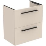 IDS Möbel-WT-Unterschrank i.life S 2 Auszüge 600x375x630mm Sandbeige matt IDEAL STANDARD