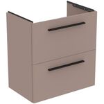 IDS Möbel-WT-Unterschrank i.life S 2 Auszüge 600x375x630mm Greige matt IDEAL STANDARD