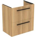 IDS Möbel-WT-Unterschrank i.life S 2 Auszüge 600x375x630mm Eiche Natur IDEAL STANDARD