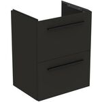 IDS Möbel-WT-Unterschrank i.life S 2 Auszüge 500x375x630mm Carbongrau matt IDEAL STANDARD