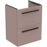 IDS Möbel-WT-Unterschrank i.life S 2 Auszüge 500x375x630mm Greige matt IDEAL STANDARD