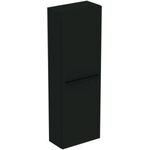 IDS Halbhochschrank i.life S 1 Tür, 400x210x1200mm Carbongrau matt IDEAL STANDARD