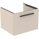IDS Waschtischunterschrank i.life B 600x505x440mm, 1 Auszug Carbongrau matt IDEAL STANDARD