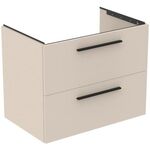IDS Waschtischunterschrank i.life B 800x505x630mm, 2 Auszüge Sandbeige matt IDEAL STANDARD