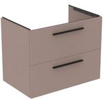 IDS Waschtischunterschrank i.life B 800x505x630mm, 2 Auszüge Greige matt IDEAL STANDARD