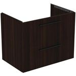 IDS Waschtischunterschrank i.life B 800x505x630mm, 2 Auszüge Coffee Oak IDEAL STANDARD
