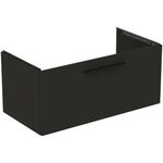 IDS Waschtischunterschrank i.life B 1000x505x440mm, 1 Auszug Carbongrau matt IDEAL STANDARD