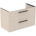 IDS Waschtischunterschrank i.life B 1000x505x630mm, 2 Auszüge Sandbeige matt IDEAL STANDARD