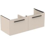 IDS Waschtischunterschrank i.life B 1200x505x440mm, 2 Auszüge Sandbeige matt IDEAL STANDARD