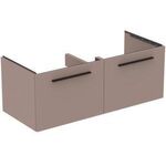 IDS Waschtischunterschrank i.life B 1200x505x440mm, 2 Auszüge Greige matt IDEAL STANDARD