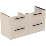 IDS Waschtischunterschrank i.life B 1200x505x630mm, 4 Auszüge Sandbeige matt IDEAL STANDARD