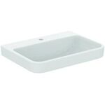 IDS Waschtisch i.life B o ÜL 1 Hahnloch 650x480x180mm weiß IDEAL STANDARD