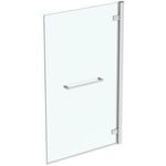 IDS Falttür i.life m Handtuchstange 90cm Ans rechts silber IDEAL STANDARD