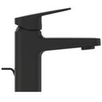 IDS Einhebel-WT-Armatur H75 CERAPLAN mit Metall-Ablaufgarnitur silk black IDEAL STANDARD