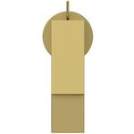 IDS Waschtischarmatur EXTRA Piccolo Ausl 100mm m Ablaufgarnitur brushed gold IDEAL STANDARD