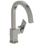 IDS Waschtischarmatur EXTRA hoh Ala mit Ablaufgarnitur silver storm IDEAL STANDARD