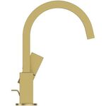 IDS Waschtischarmatur EXTRA hoh Ala mit Ablaufgarnitur brushed gold IDEAL STANDARD