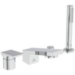 IDS 4-Loch-Badearmatur EXTRA m Handbr mit Wanneneinlauf chrom IDEAL STANDARD