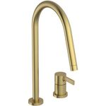 IDS Küchenarmatur GUSTO Ausladung 243mm brushed gold IDEAL STANDARD