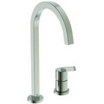 IDS 2-Loch-Küchenarmatur GUSTO eck Auslauf Ausladung 204mm silver storm IDEAL STANDARD