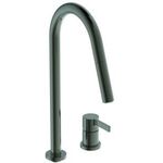 IDS Küchenarmatur GUSTO 2F-Brause, Ausladung 240mm magnetic grey IDEAL STANDARD