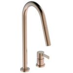 IDS Küchenarmatur GUSTO 2F-Brause, Ausladung 240mm sunset rose IDEAL STANDARD